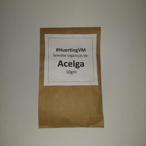 Semillas Acelga x 3 Sobres de 10g
